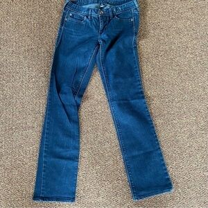 MADEWELL jeans Rail Straight in indigo. Nice quality with the Madewell style.